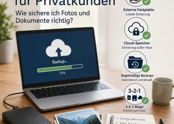 Datensicherung für Privatkunden: Wie sichere ich Fotos und Dokumente richtig?